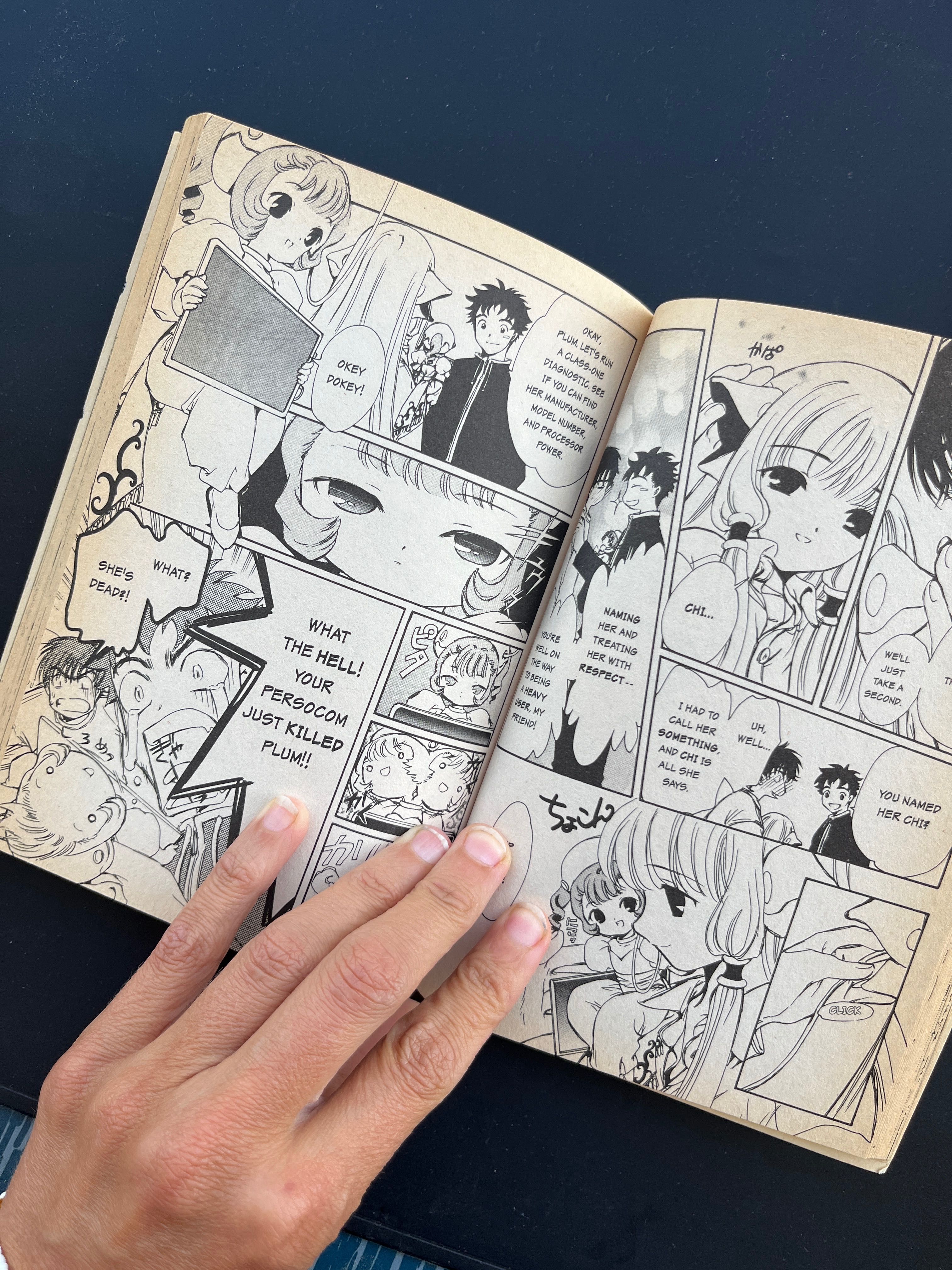 Manga / Banda Desenhada
Chobits – byCLAMP