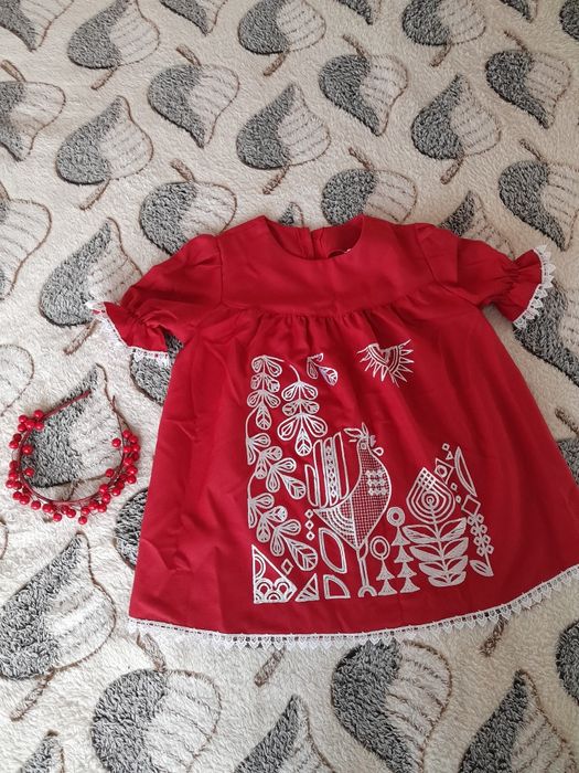 Вишивана сукня, вишиванка на 3-5 роки НОВА