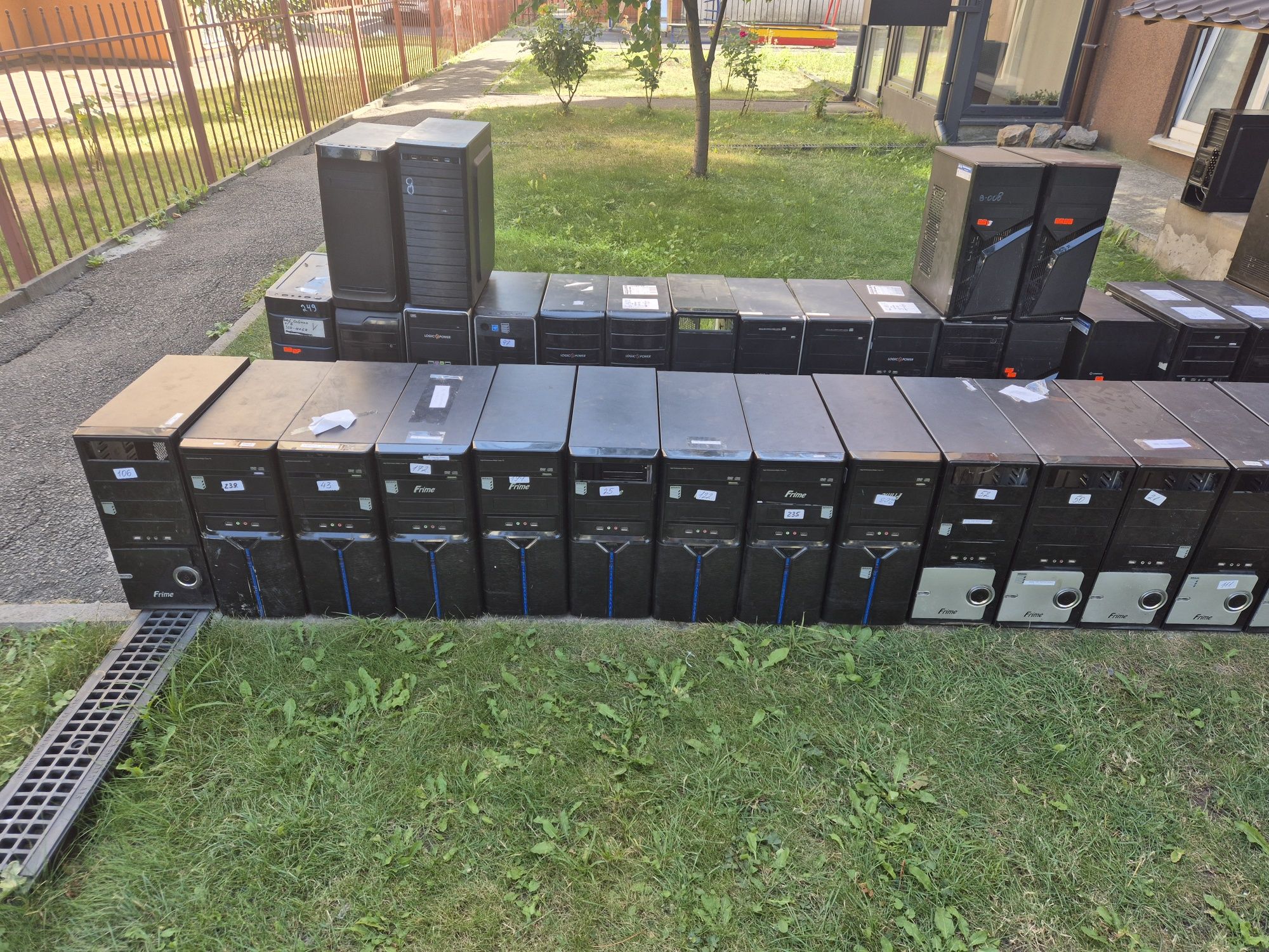 Корпуси для комп'ютерів АТХ, Frime, Logic power, Frontier, Gamemax
