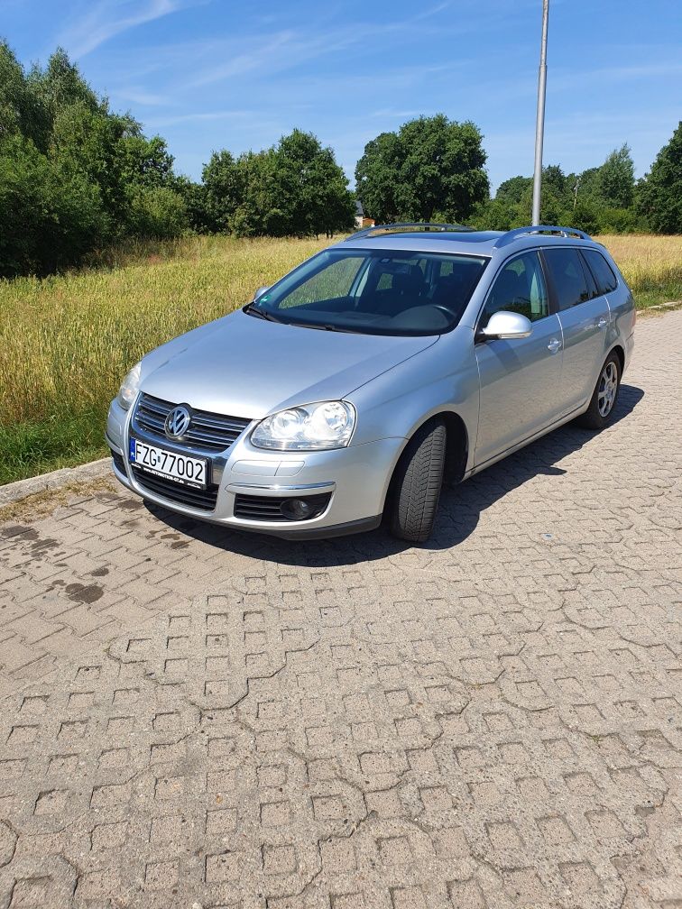 Vw golf 1.4, 140 KM, 2008r.  wersja Highline, panorama dach, czujniki