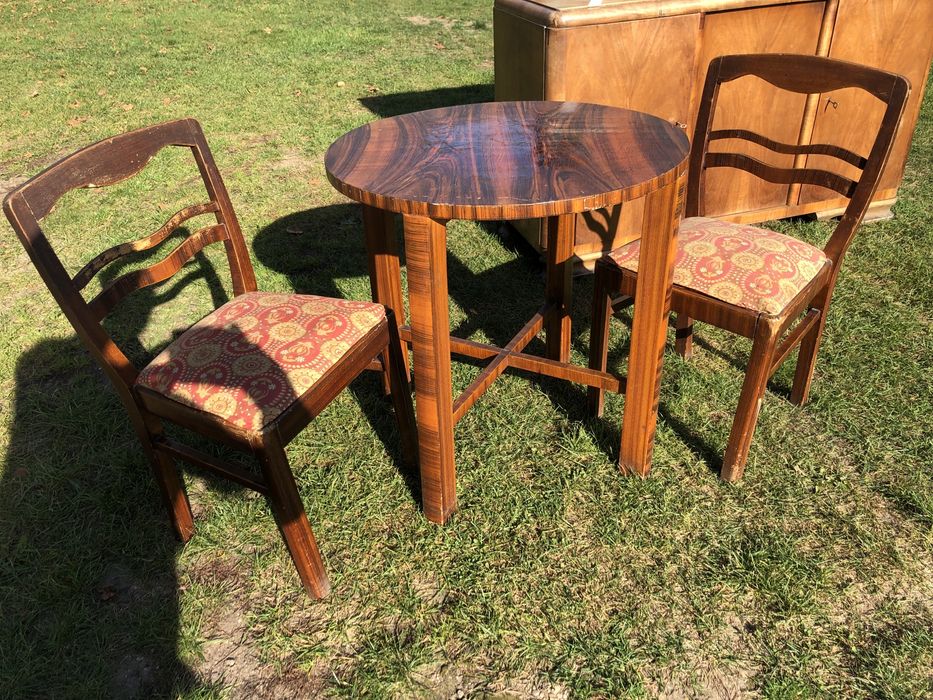 Stół stolik kszesła Meble antyki stare