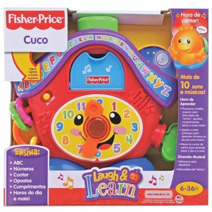 Cuco Aprender e Brincar Fisher Price