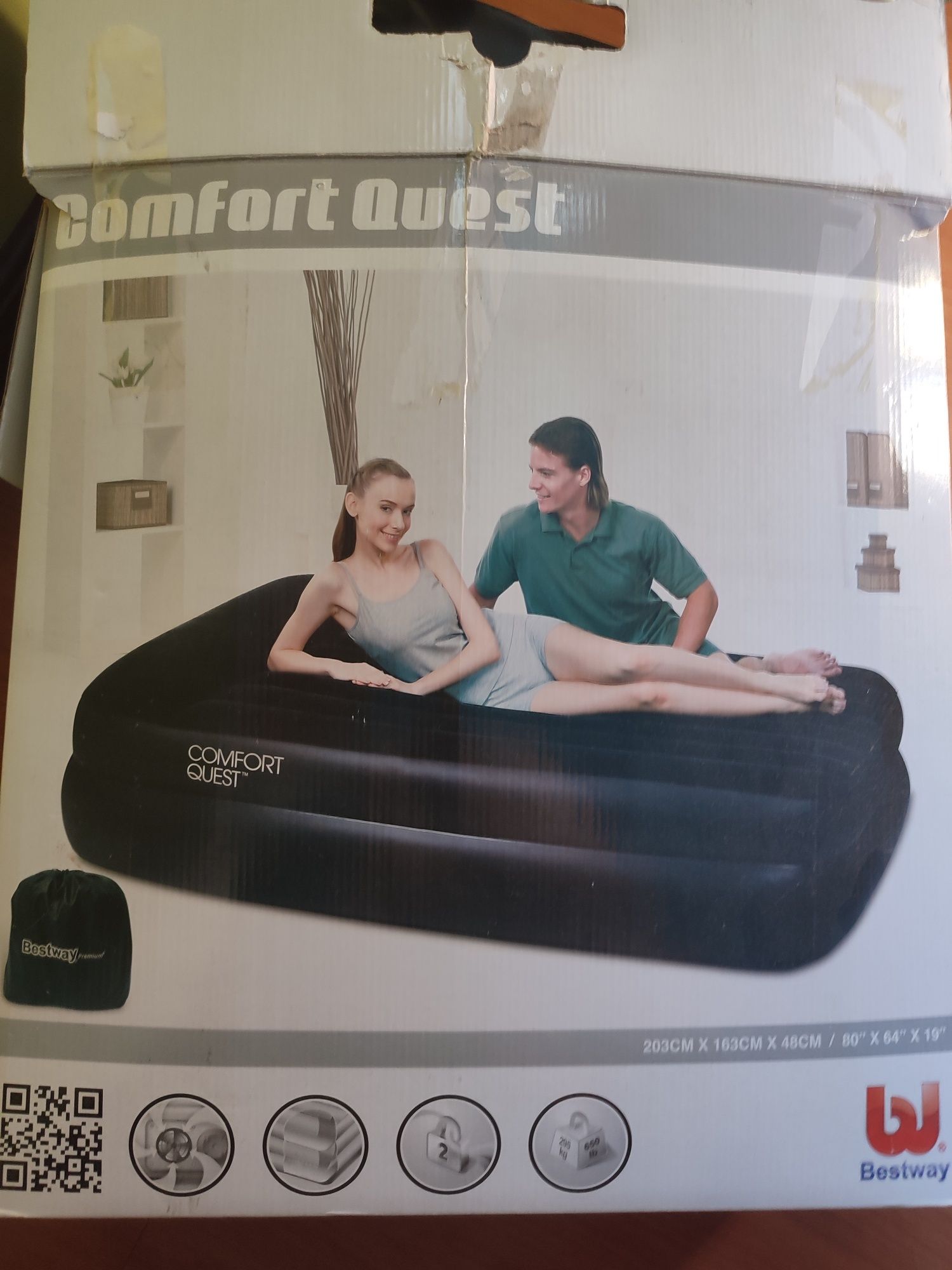 Vendo Colchão insuflável da Comfort Quest