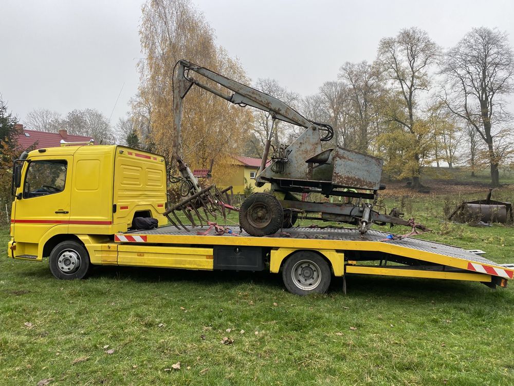 Laweta transport maszyn rolniczych budowlanych busow aut dostawczych