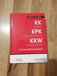 Sprzedam zbiór kodeksów KK, KPK, edycja karna!!!