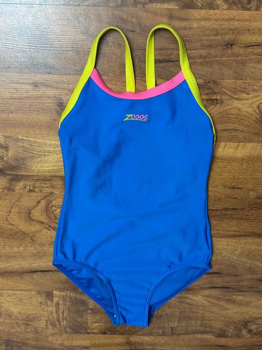Strój kąpielowy kostium pływacki basenowy monokini Zoggs 128 cm 8 lat