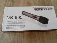 Mikrofon VOICE KRAFT VK 605 nowy z kablem