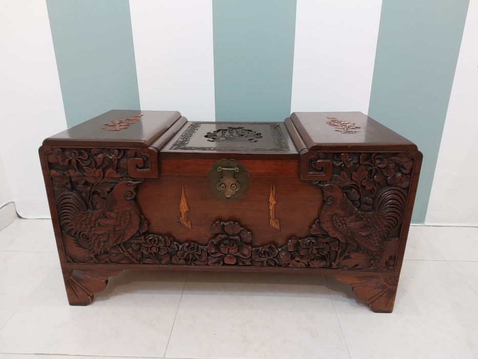 baú handmade vintage