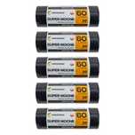 Worki czarne 5x10szt Zestaw  super mocne