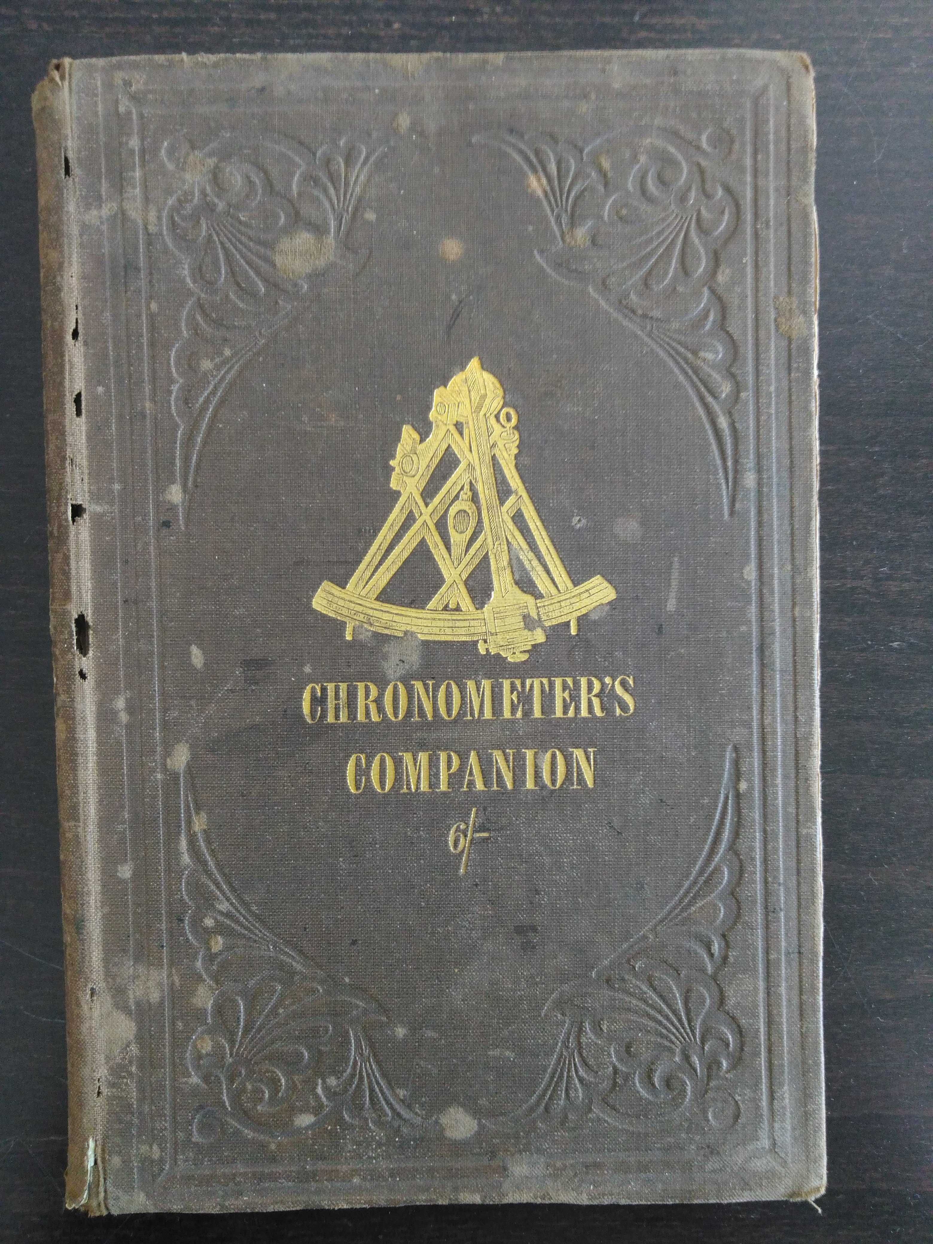 livro: William Turnbull “The chronometer’s companion (…)”