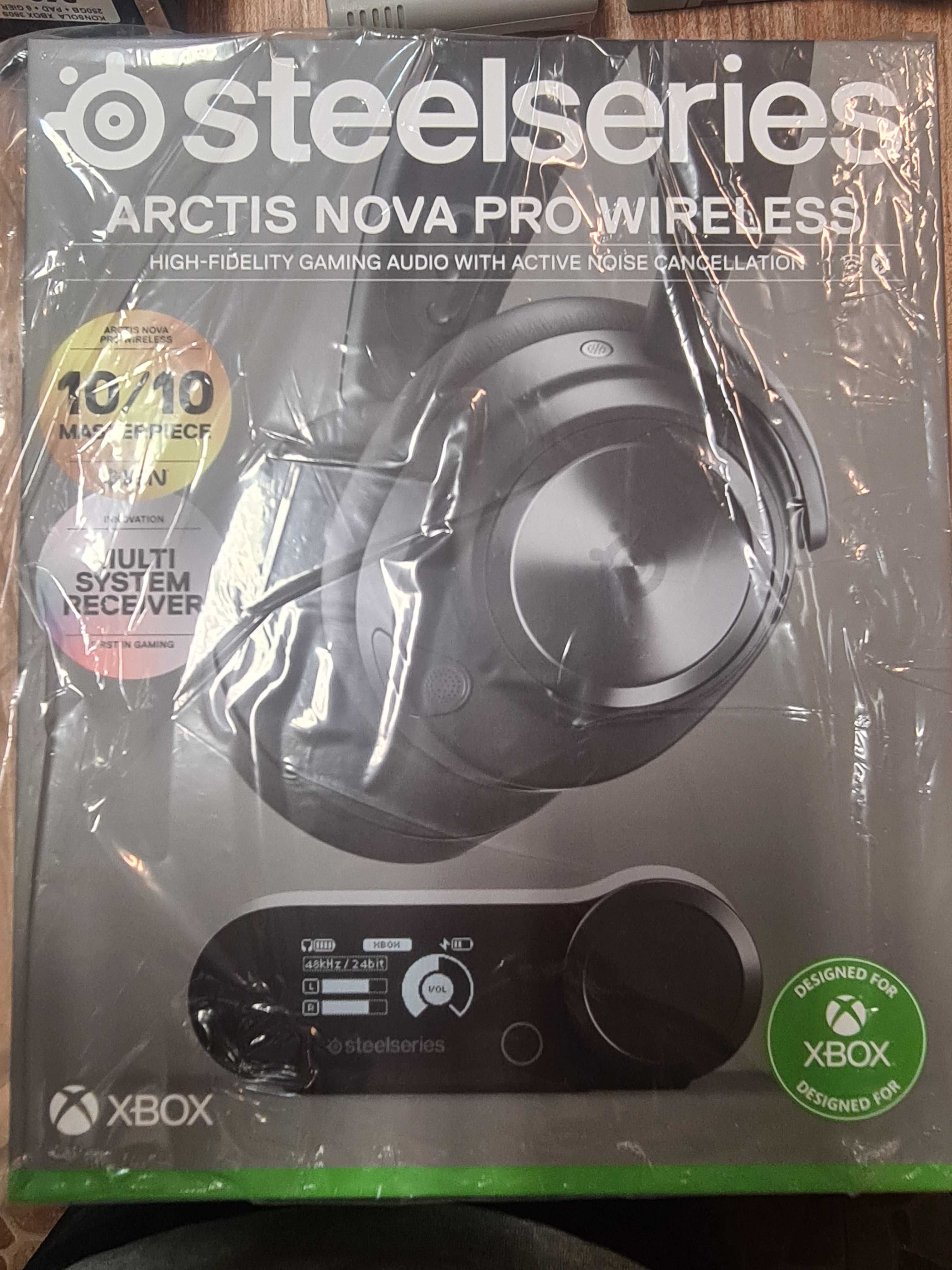 Słuchawki bezprzewodowe wokółuszne Steelseries Nova Pro X
