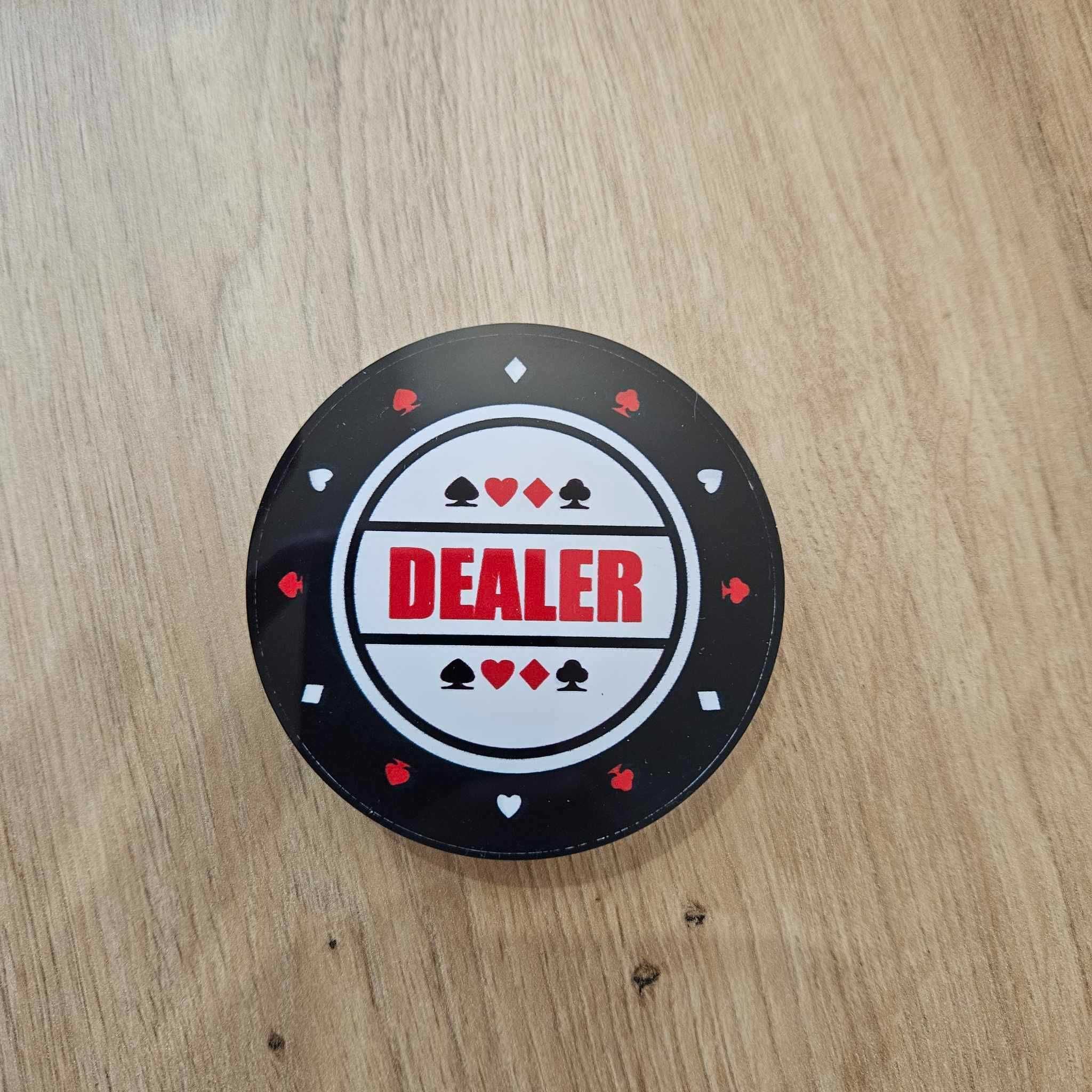 Dealer Żeton/Button - Poker Texas Hold'em