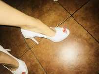 Buty ślubne na platformie 40 super wygodne!