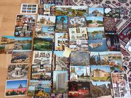 39x Francja widokówki, Monako pocztówki komplet