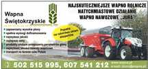Wapno Nawozowe Węglanowe, Magnezowe, Kreda, Tlenkowe -DOTACJE *