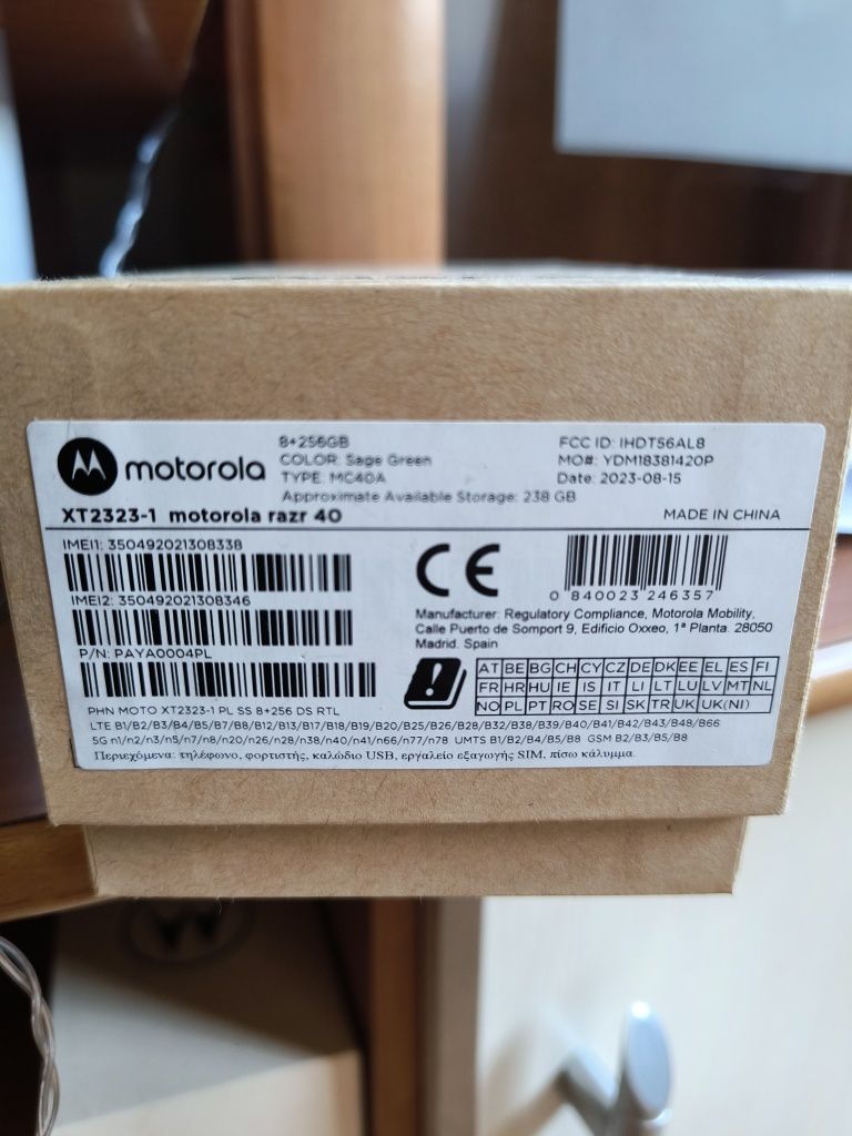 Motorola RAZR 40 8+256GB