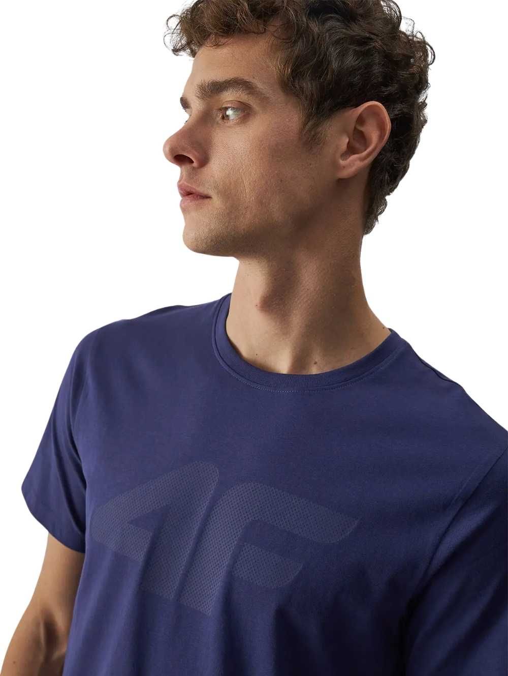Koszulka T-shirt 4F z nadrukiem męska sportowa: różne rozmiary