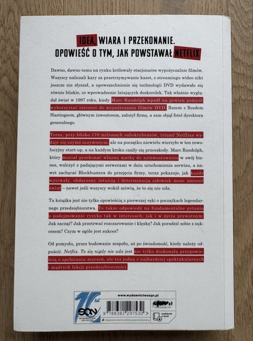 Netflix. To się nigdy nie uda Marc Randolph