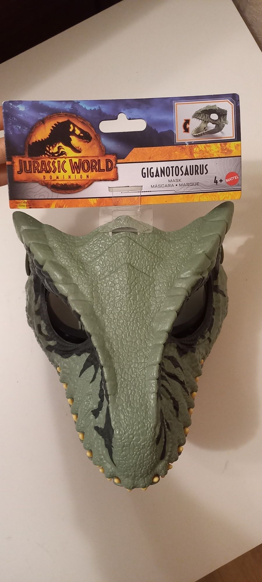 Маска раптор динозавр Gigantozaurus