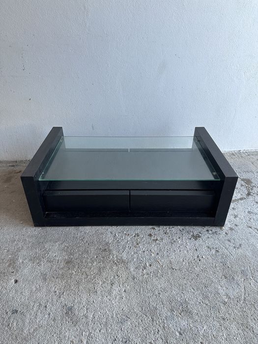 Movél de sala (Madeira maciça e vidro temperado)