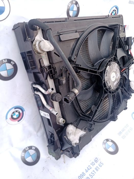 Касета радиаторов BMW X5 E70 E71 F25 F26 N55 кассета диффузор радиатор