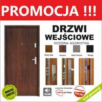 Drzwi wejściowe do mieszkań domów z montażem wyciszone