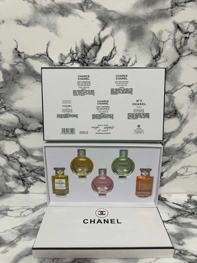 Zestaw Chanel 5x 7,5 ml