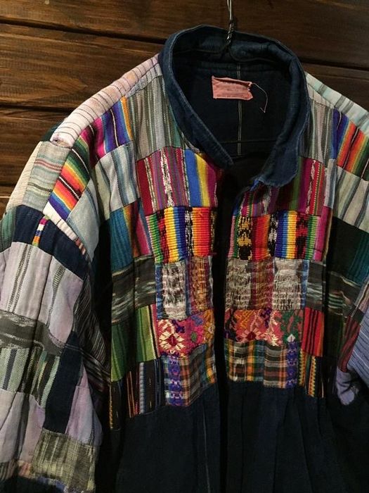 Винтажная курточка Patchwork Guatemala