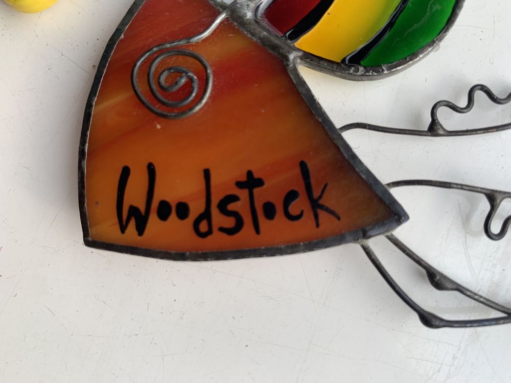 Witraż Woodstock recznie robiony przez Owsiaka 2015