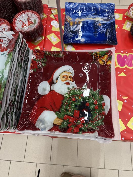 Тарілки новорічні