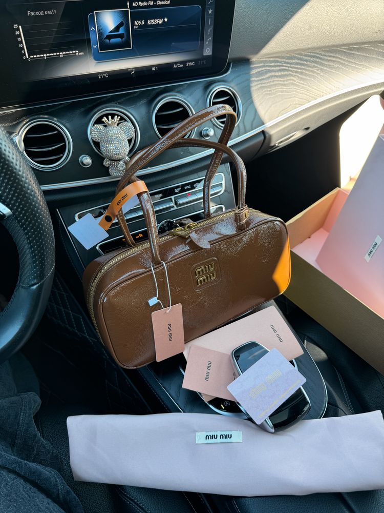 Torebka Miu Miu arcadie leather