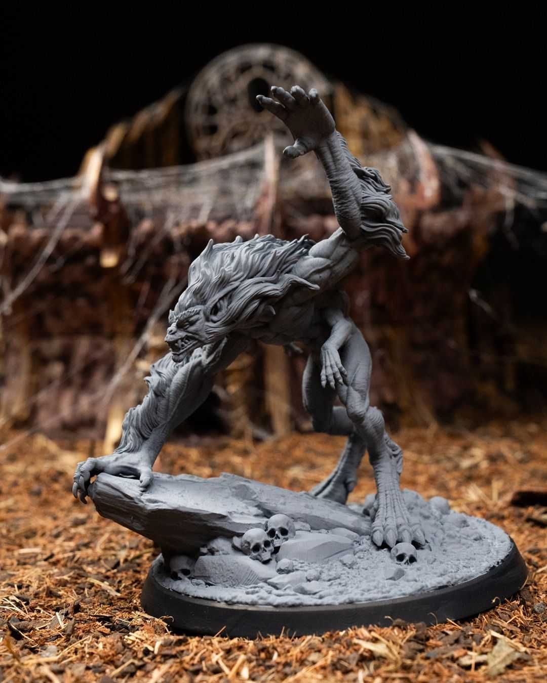 Demongloth Awatar Zniszczenia Figurka 32mm 14K zgodna z DnD RPG Pathfi