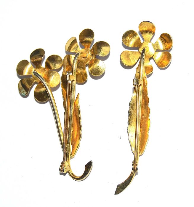 2 Broches Vintage