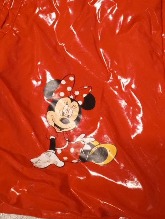 Ocieplany płaszczyk jesienno - wiosenny dla dziewczynki r 98 - 104