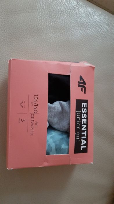Majtki 4F -zestaw 3szt 134,/140