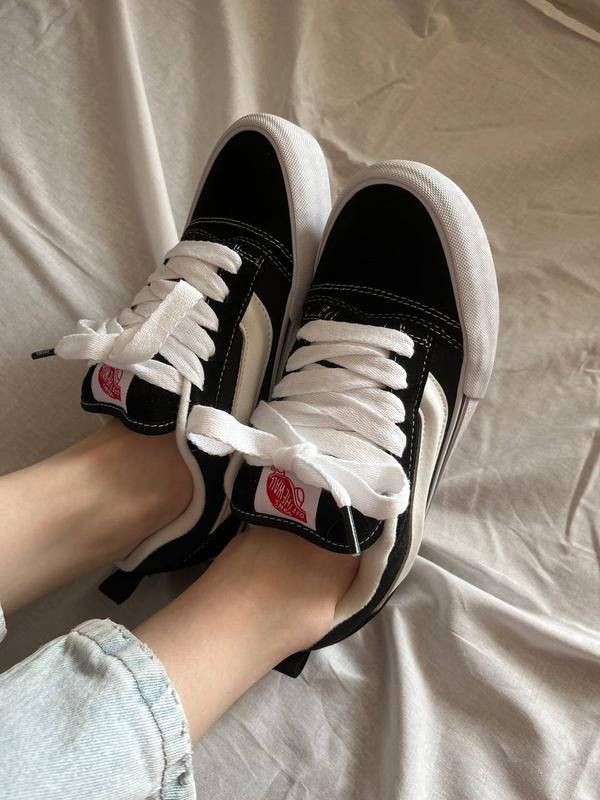Vans Knu Skool Black, чорні ванси