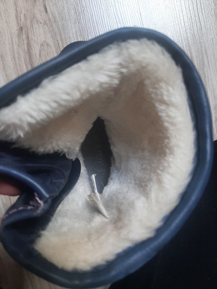 Zimowe kozaczki Frozen rozmiar 25.5
