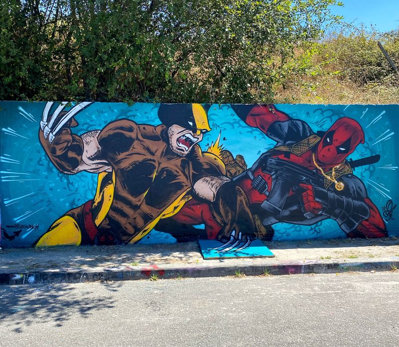 Graffiti art works
