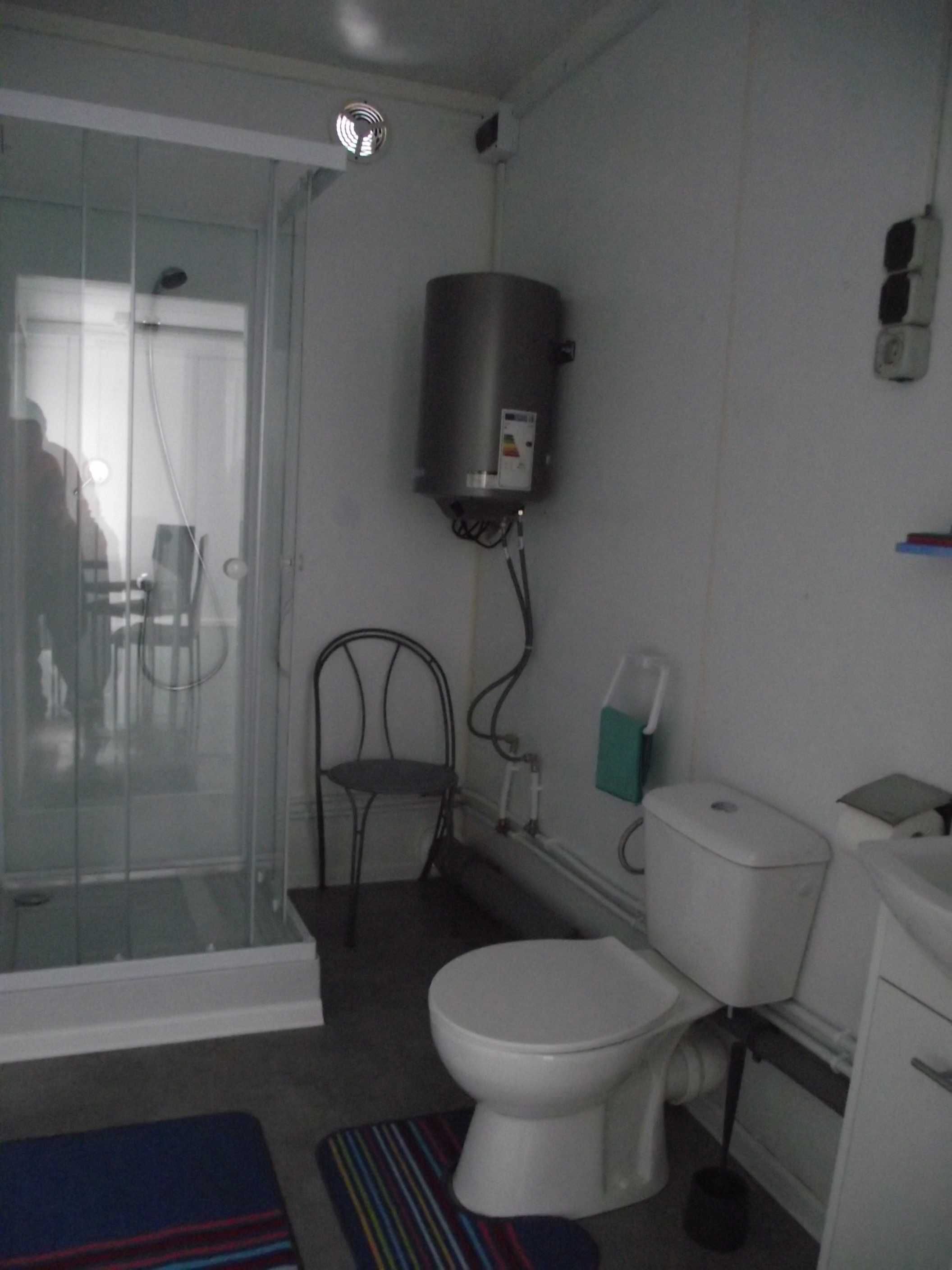 Kontener mieszkalny biurowy 66m zestaw kontenerów socjalny WC prysznic