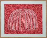 Yayoi Kusama "Red Pumpkin" reprodukcja grafika