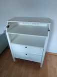 Przewijak Ikea Sundvik przewijak biały drewniany