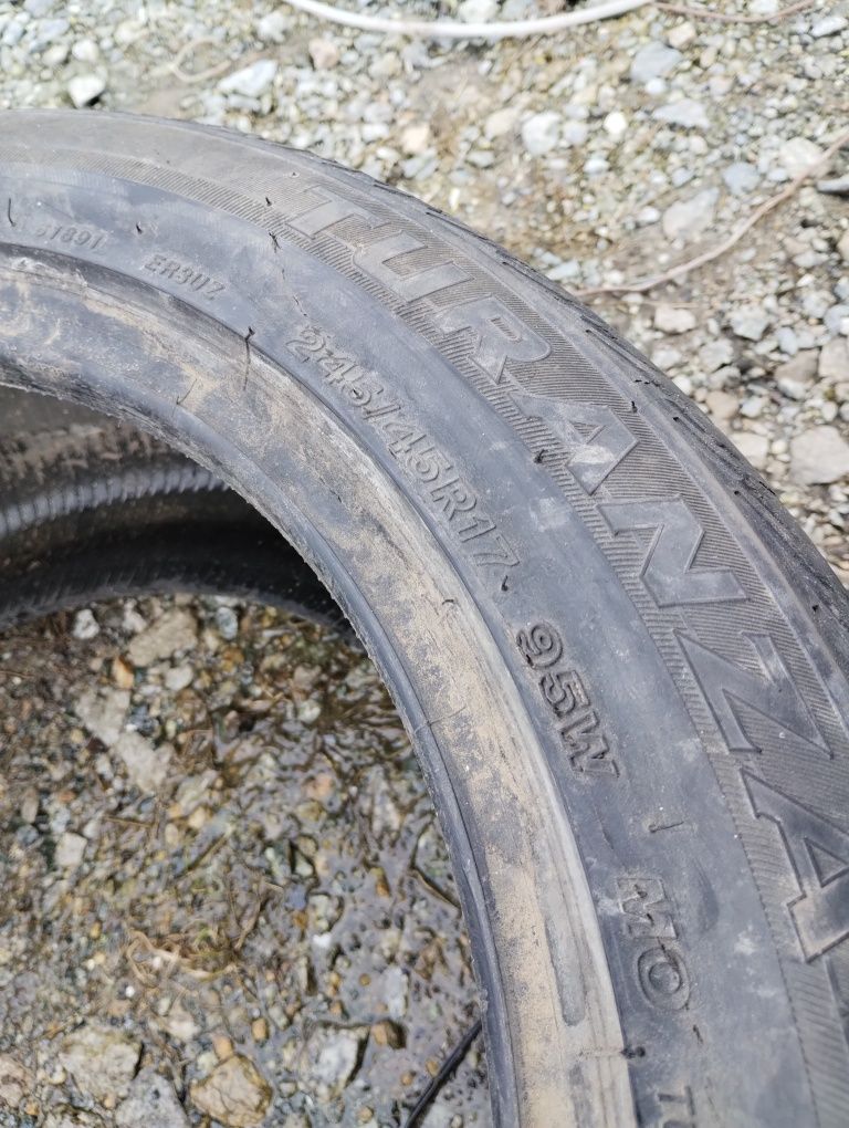 1szt opona 245/45/17 Bridgestone turanza er300 żywana