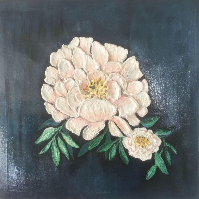 Obraz 3d 50x50 ręcznie malowane