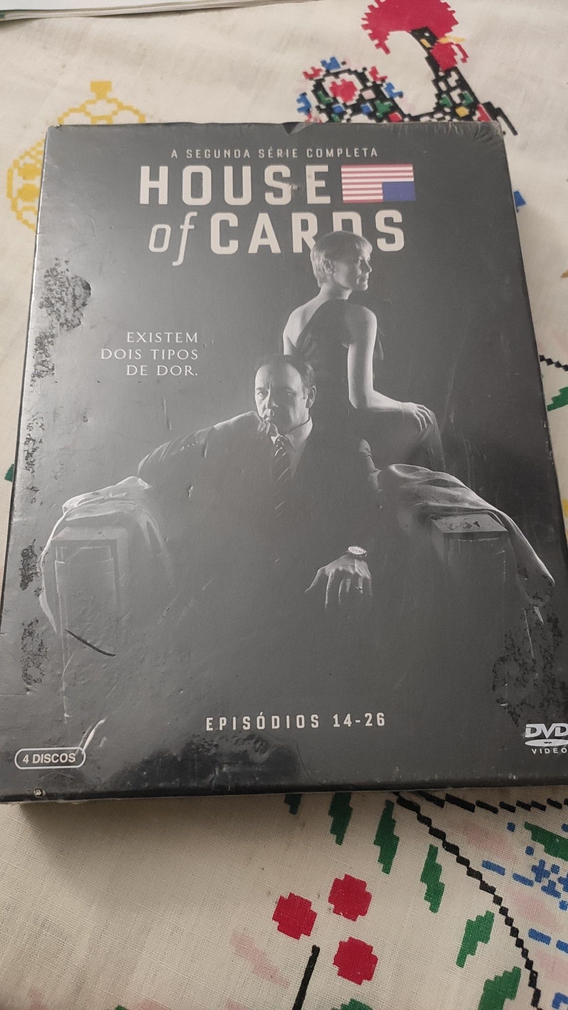 (selado) House of Cards segunda série season TV Filme DVD