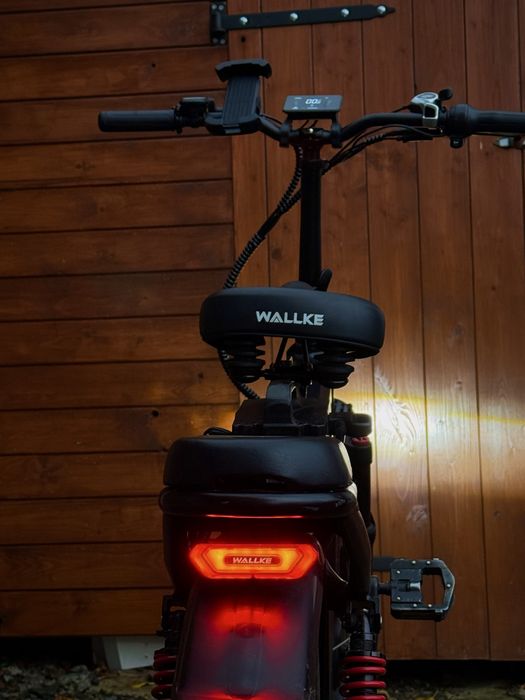Rower elektryczny wallke h9 awd silnik 2x1000w bateria 60 ah