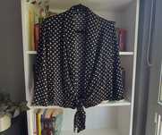 Bluzka Zara XS 34 w groszki