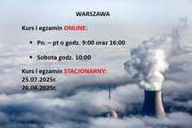 WARSZAWA uprawnienia energetyczne G1/2/3 kursy i egzaminy 25.07.2025