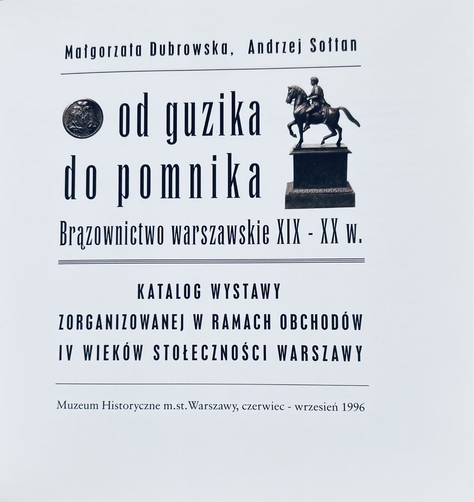 Katalog Brązy firm Warszawskich