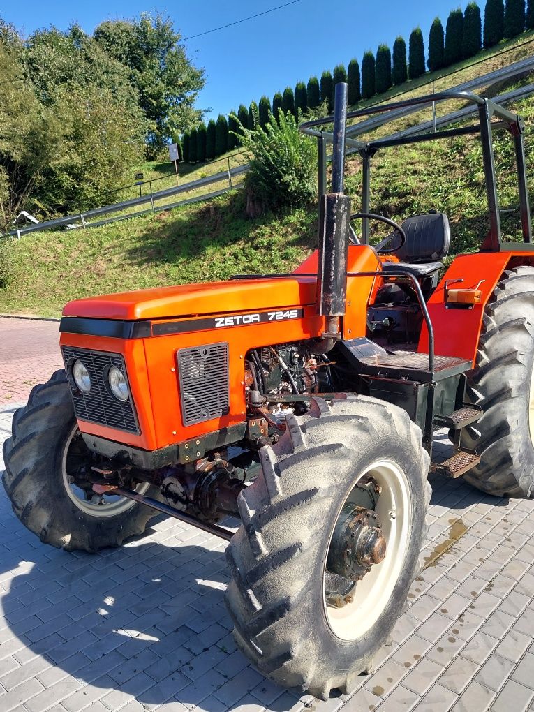 Zetor 7245 Cabrio 4x4 wspomaganie