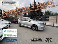 Chrysler Pacifica Limited, AWD, radar, panorama, kam 360